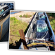 Image for article titled Watch A Train Full Of Cars Get Slowly Can Opener'd Under A Bridge